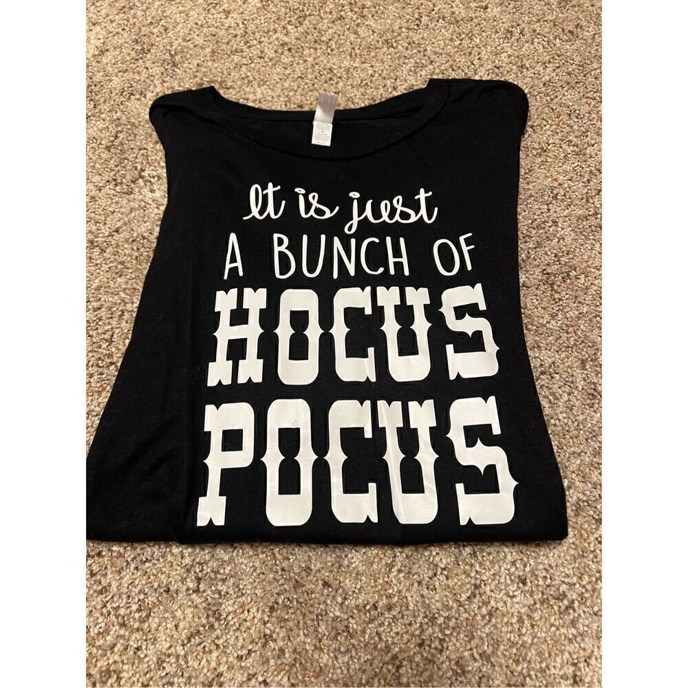 Bella Canvas Hocus Pocus black tee T-shirt